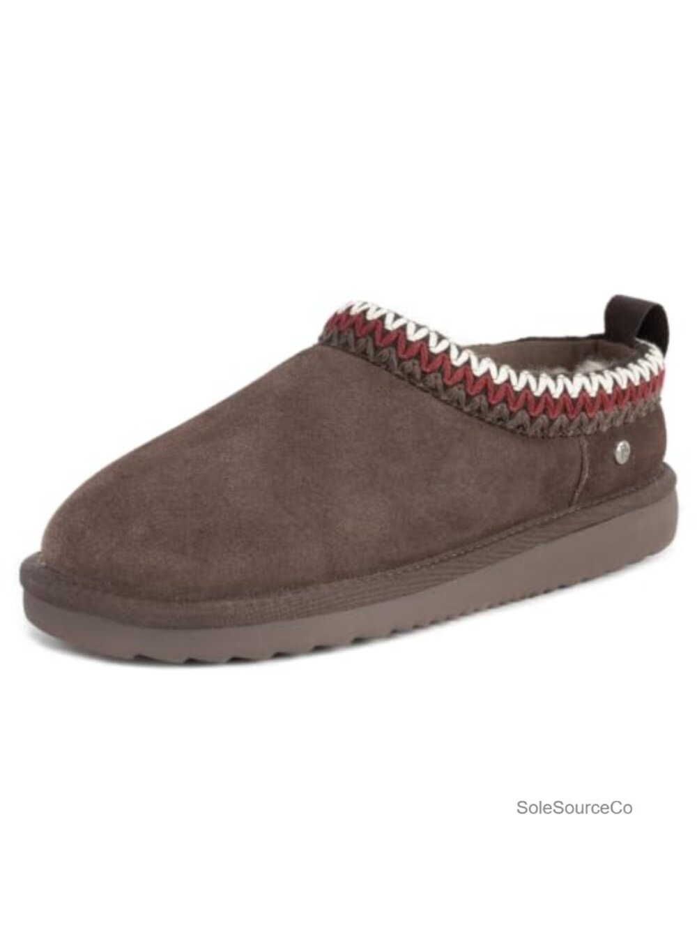 Genuine Shearling Slippers Suede Indoor Outdoor Women Rubber Sole